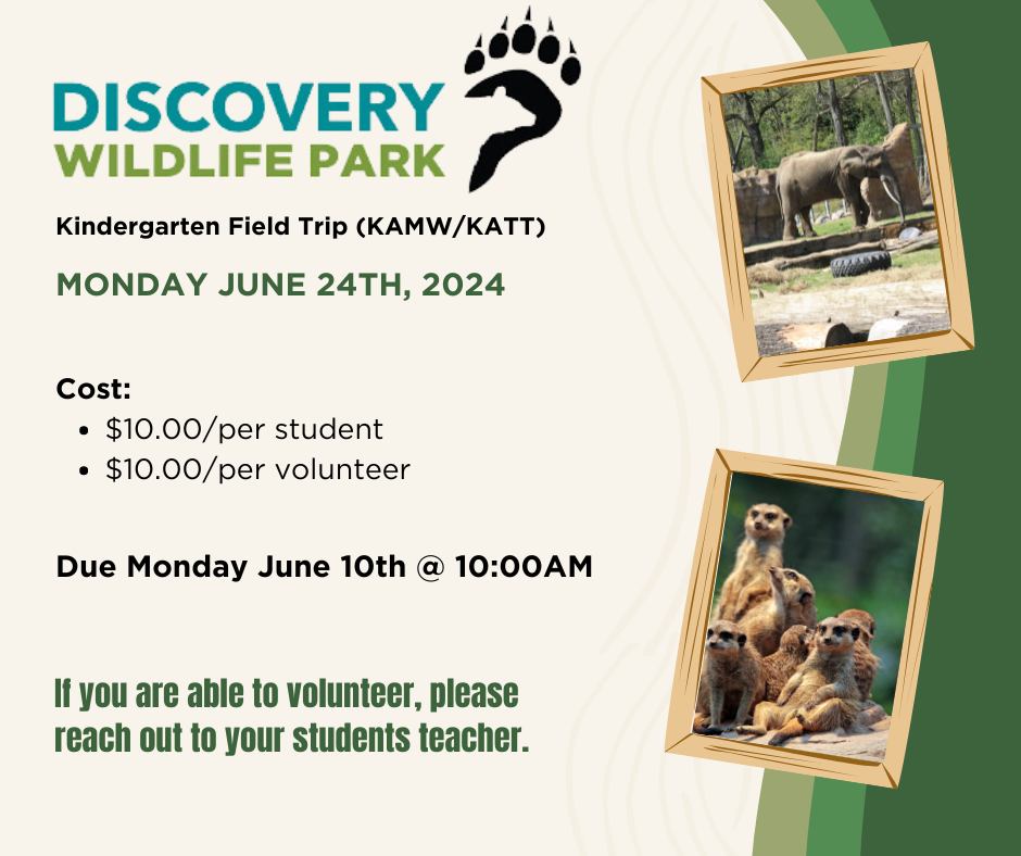 Kindergarten Field Trip - Discovery Wildlife Park | Rimbey Elementary ...